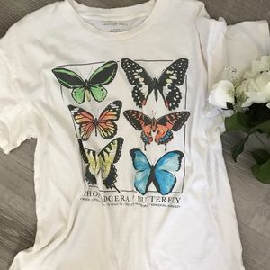 American eagle butterfly tee